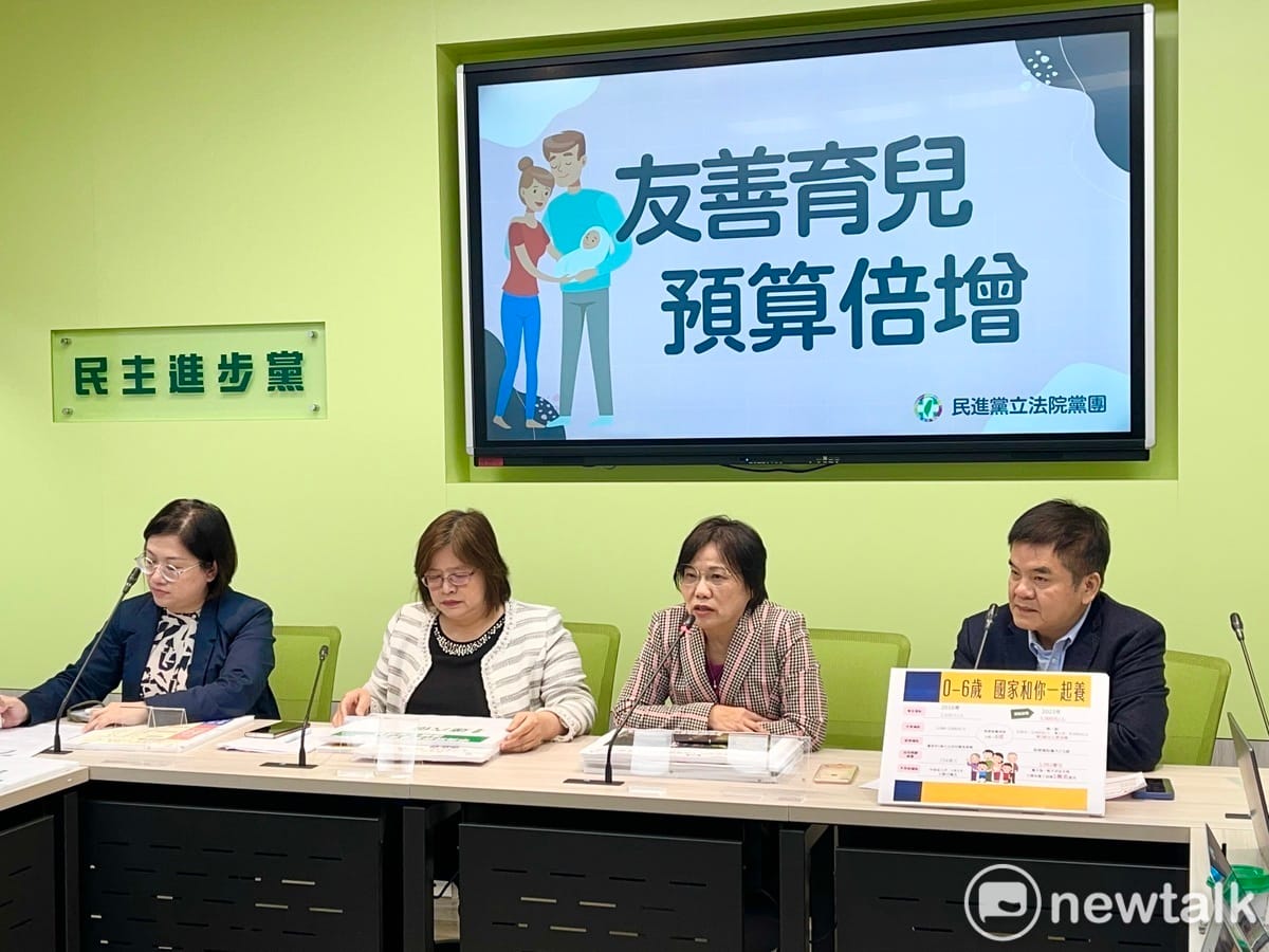 民進黨立院黨團今(6)日呼籲年輕選民支持最正常值得信賴的候選人。 圖：金大鈞/攝