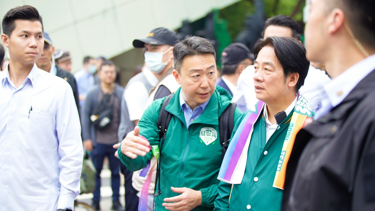 賴清德競選總部發言人陳世凱。 圖：翻攝自陳世凱臉書