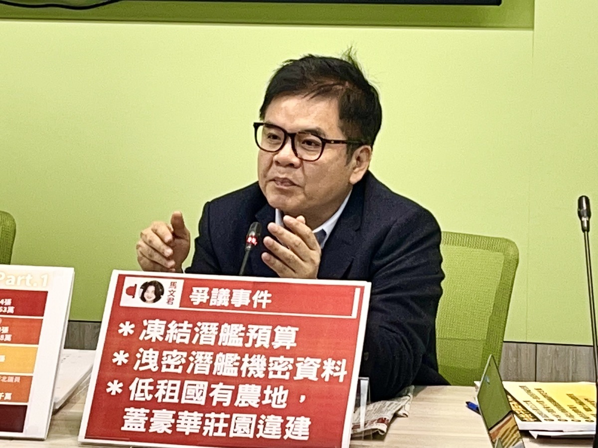 民進黨立院黨團書記長莊瑞雄對柯文哲仍自稱「深綠」不如繼續投民進黨。 圖：金大鈞/攝