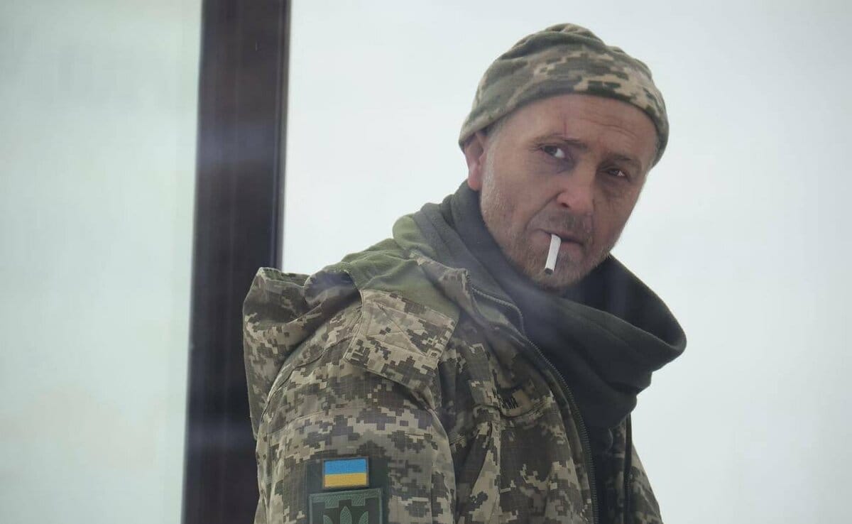 烏克蘭寧死不屈的英雄士兵亞歷山大·馬齊耶夫斯基（Oleksandr Matsievskyi）雕像。 圖 : 翻攝自 X