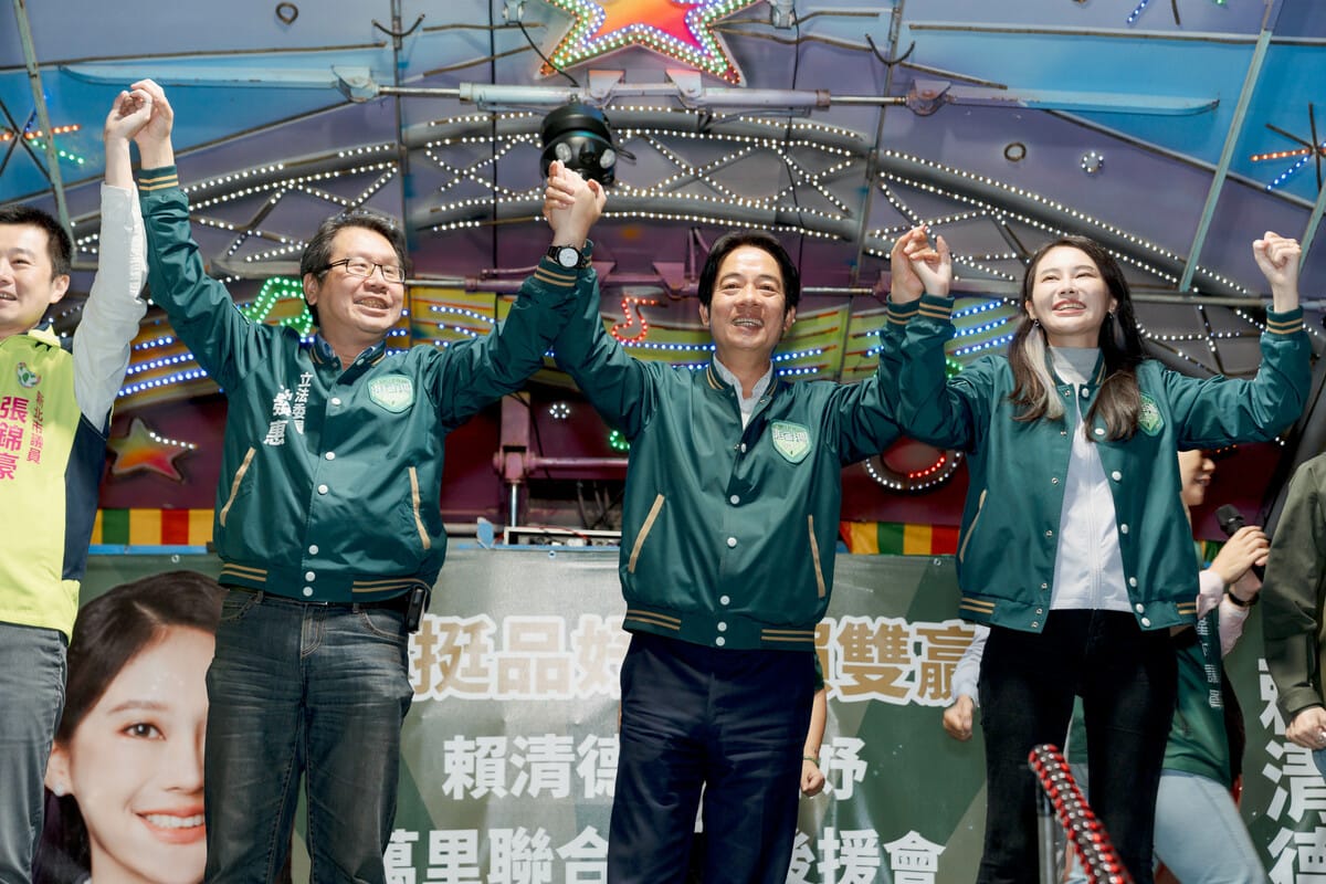 賴清德返回故鄉萬里造勢。 圖：賴清德競總提供