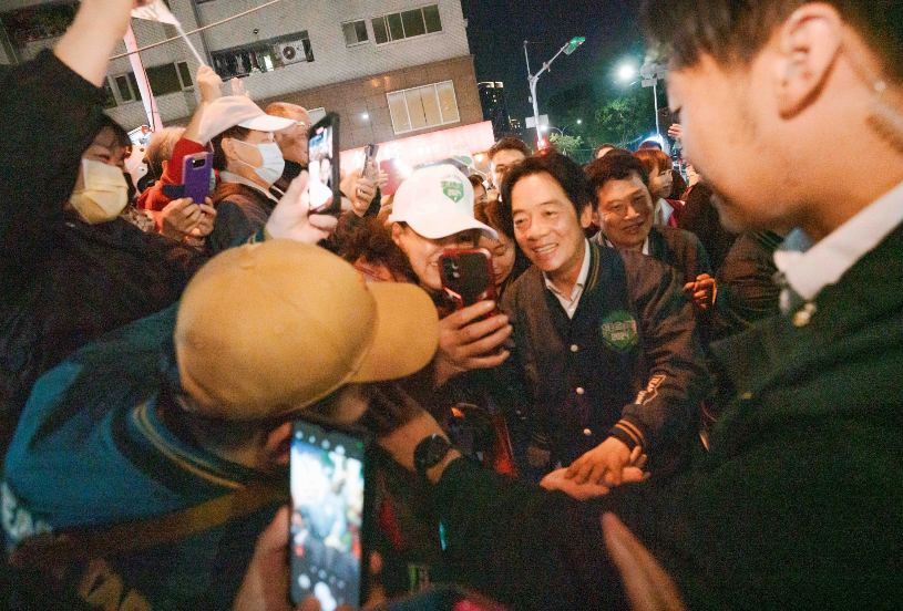 民進黨總統候選人賴清德樂見總統辯論。 圖：賴清德競總/提供