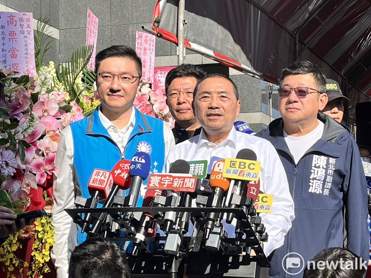 要柯文哲別抹紅 侯友宜：己所不欲勿施於人