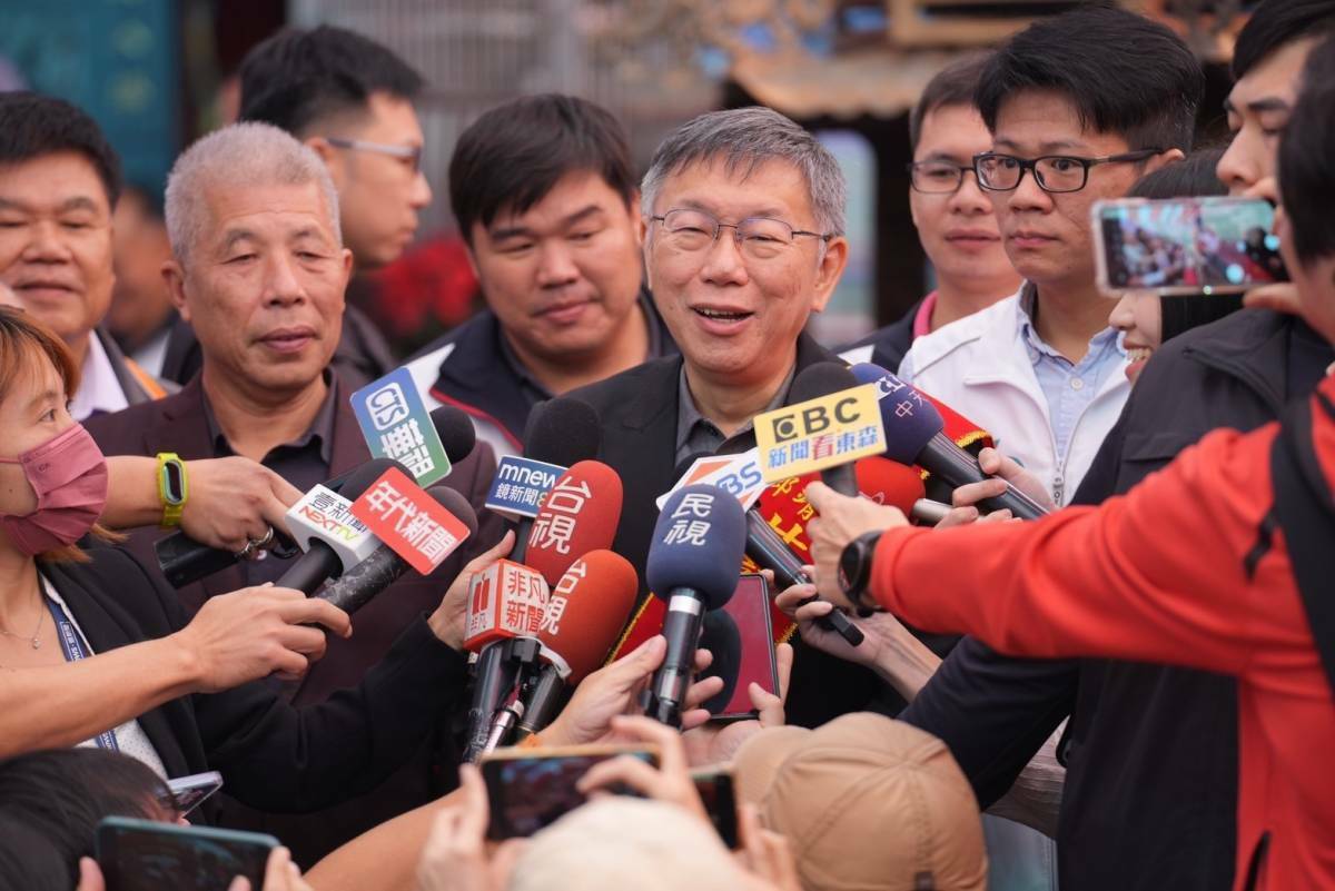 批賴清德說謊在先還一直拗 柯文哲：不是好的政治文化