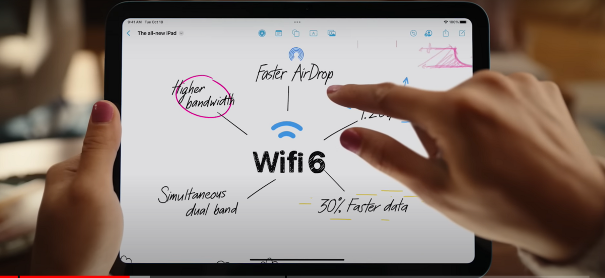 明年 iPad 可能將進行全面更新，最便宜的第9代 iPad則可能被淘汰，因此有可能讓iPad入門價格門檻變高。 圖：翻攝自蘋果YT頻道