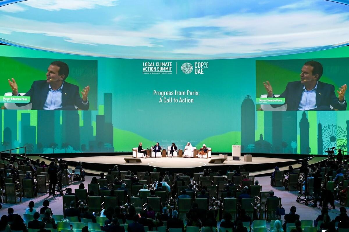 今年的COP28由阿拉伯聯合大公國主辦。 （圖／Facebook／COP28 UAE）