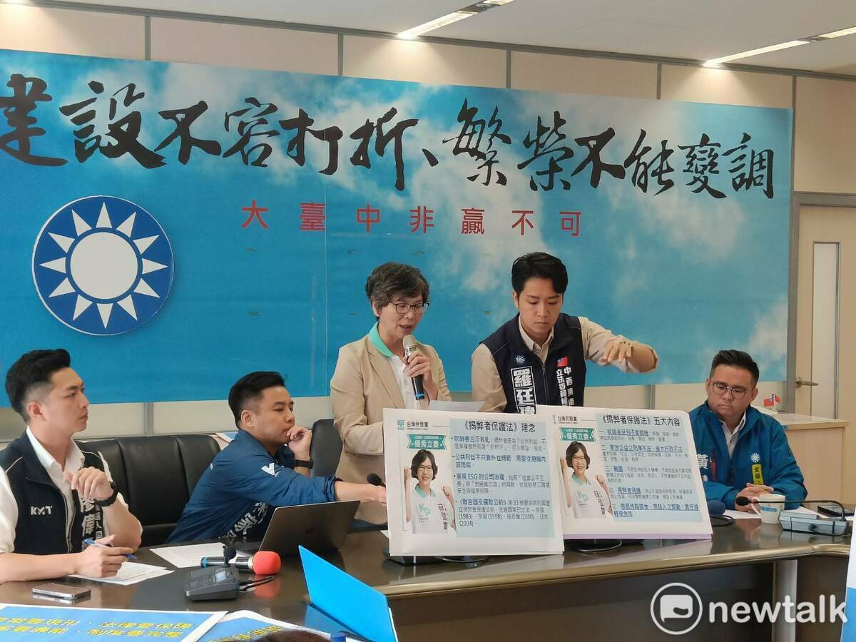 蔡壁如宣稱進入國會後將全力推《揭弊者保護法》法案。 唐復年/攝