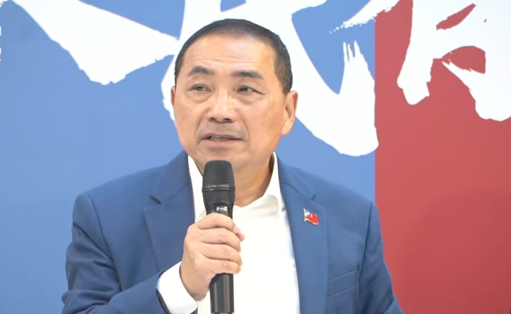 侯友宜批民進黨成立打詐國家隊，結果八年來詐騙案越打越多。 圖：林昀真/翻攝