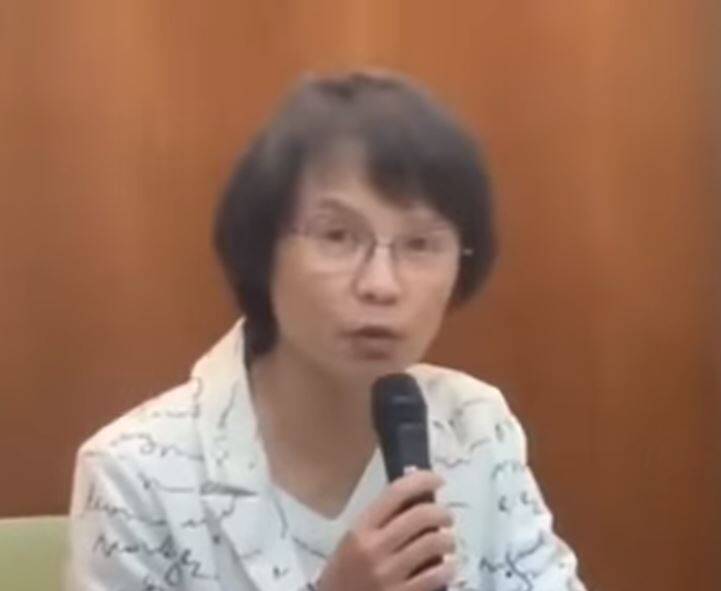 北一女中國文老師區桂芝。 圖：翻攝臉書