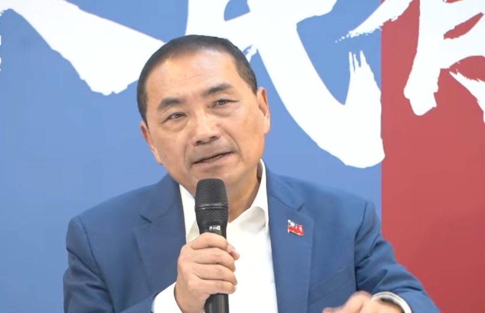 侯友宜批民進黨執政八年，外交無心又無力，空有口號卻無實際作為。 圖：林昀真/翻攝