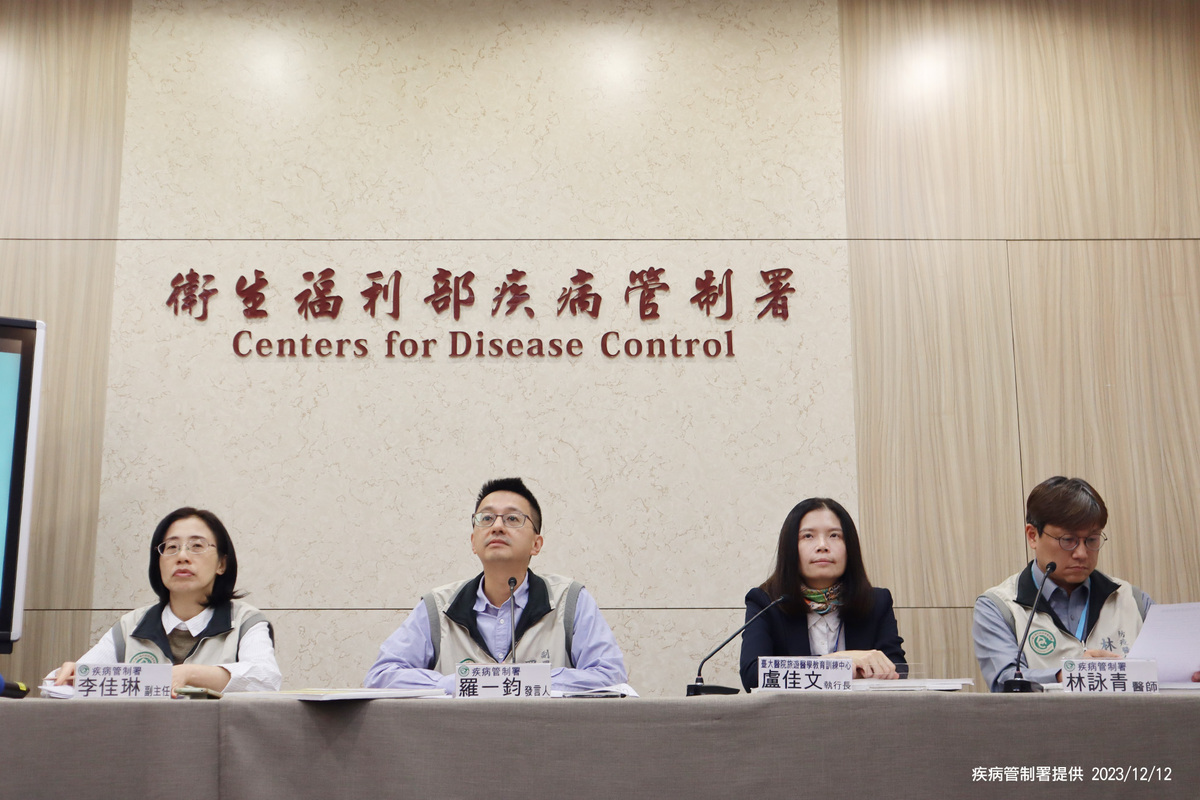 疾管署的監測資料顯示，近4週分離出的呼吸道病原體中，腺病毒(34.3%)最多，其次是流感病毒(28.1%)、副流感病毒(18.2%)。 圖：疾管署／提供