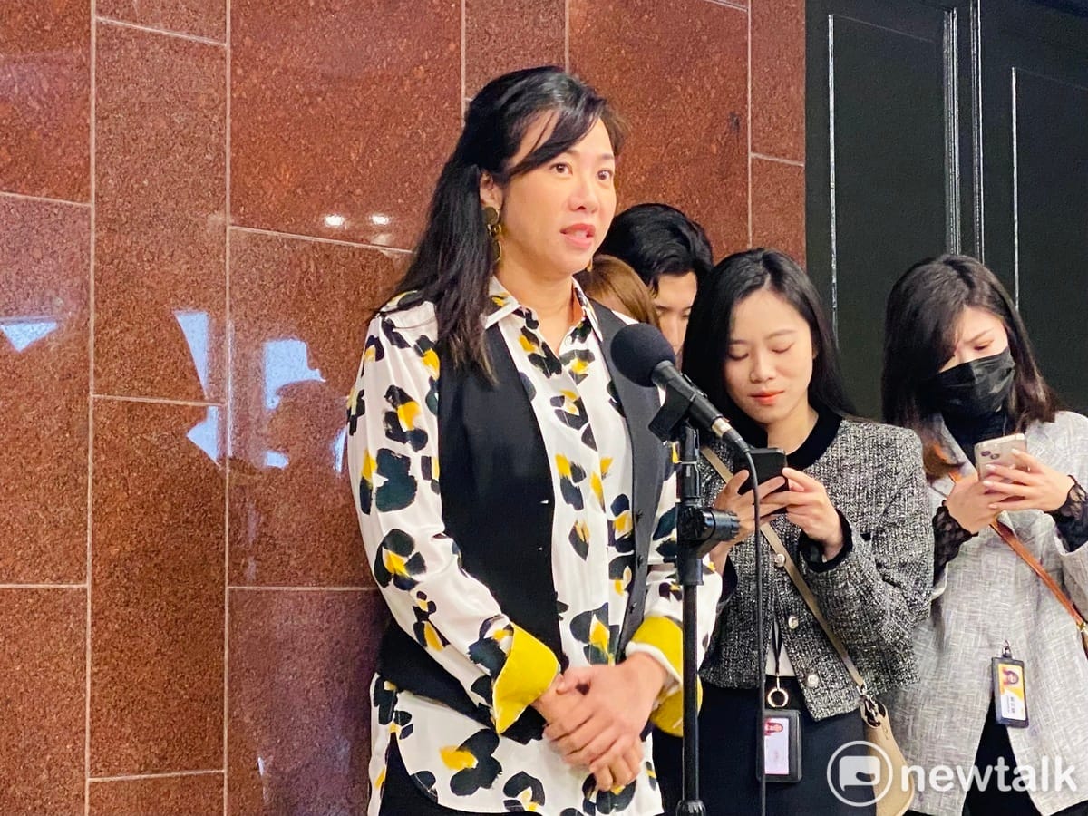 民眾黨副總統候選人吳欣盈。 圖：周煊惠 / 攝