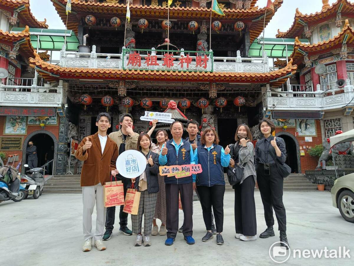 嘉義文財殿是財神爺祖廟。 唐復年/攝
