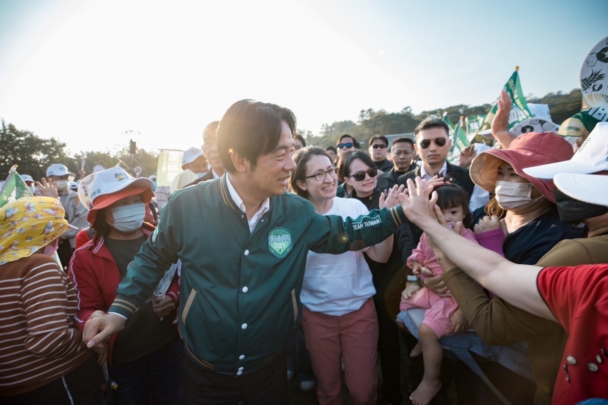 賴清德與民進黨的政治危機是總統大選沒有穩操勝算的把握及立委選戰情勢的難以過半。 圖：賴清德競總提供（資料照）。