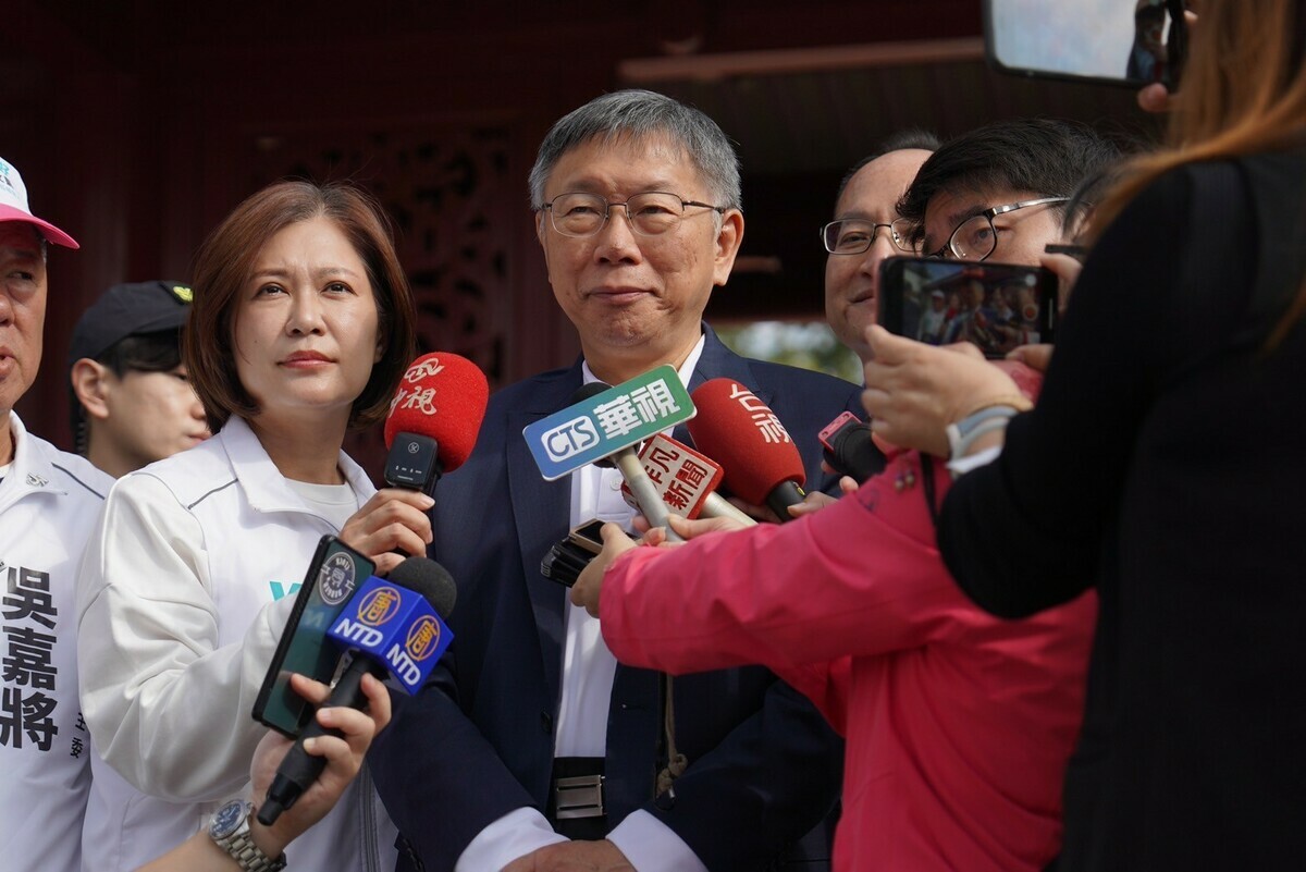 民眾黨總統候選人柯文哲。 圖：民眾黨 / 提供