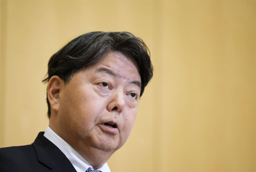 日本內閣人事調整，內閣官房長官將由前外務大臣林芳正接任。 圖/中央社。
