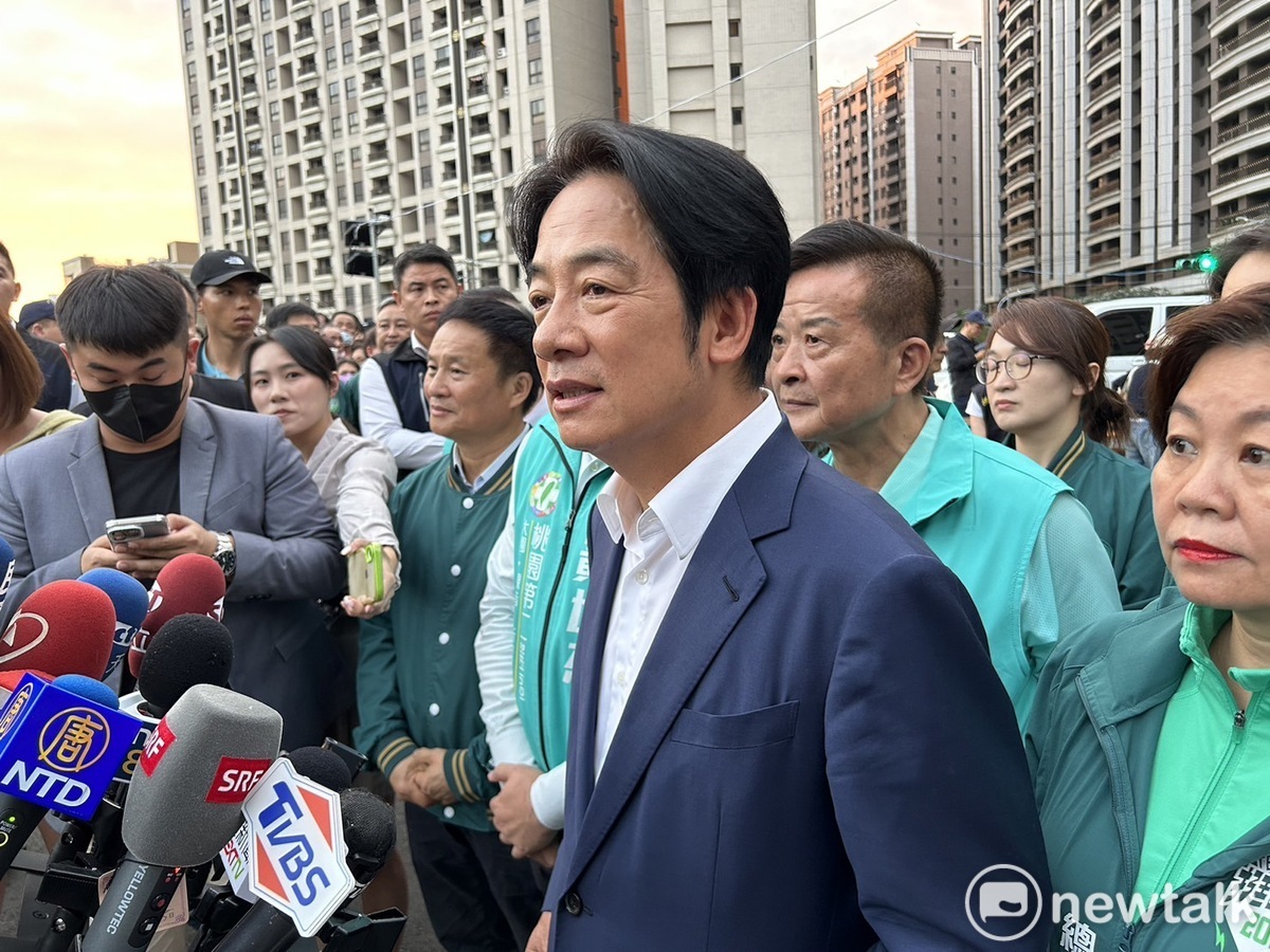 中國商務部認定台灣對中國構成「貿易壁壘」，賴清德批公然介選。 圖：黃宣尹攝