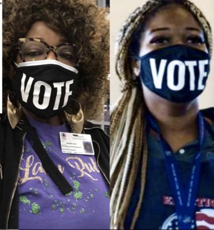 遭抹黑的母女選務人員指出，在朱利安尼的指控後，兩人收到大量種族歧視訊息，更曾一度受到死亡威脅，導致生活出現天翻地覆的變化。 圖：擷自「X」@Chicago1Ray