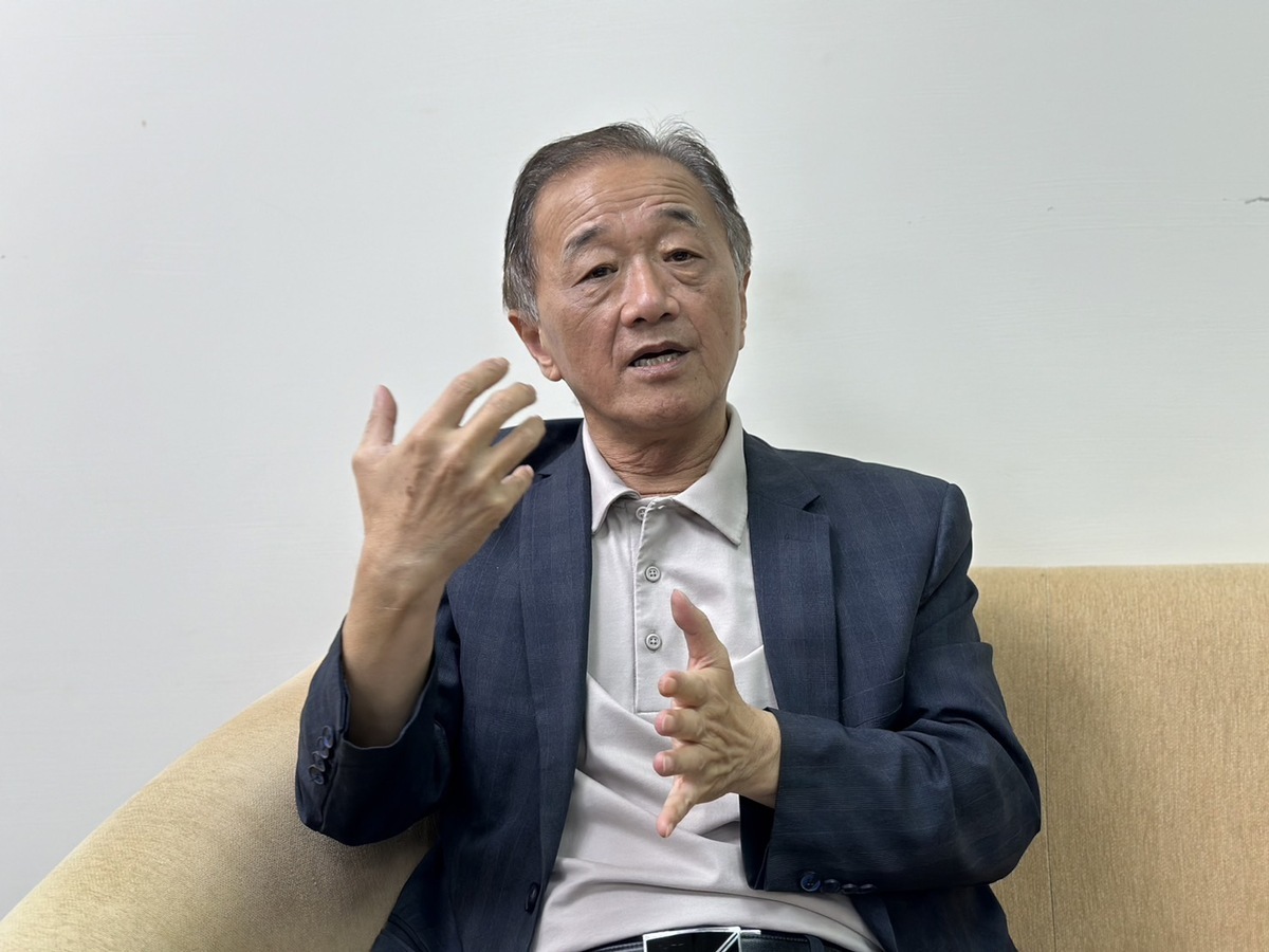 台灣制憲基金會執行長林宜正。 圖：朱蒲青攝