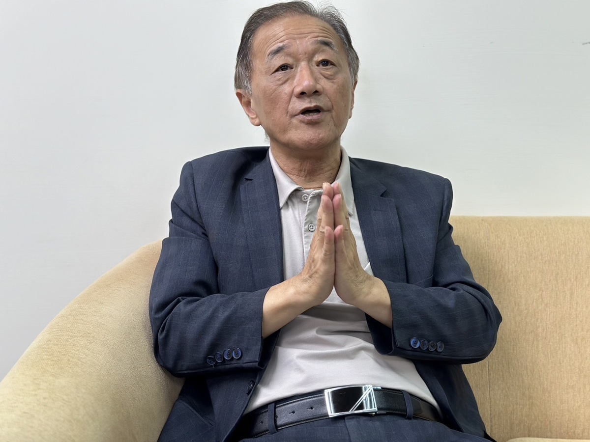 台灣制憲基金會執行長林宜正。 圖：朱蒲青攝