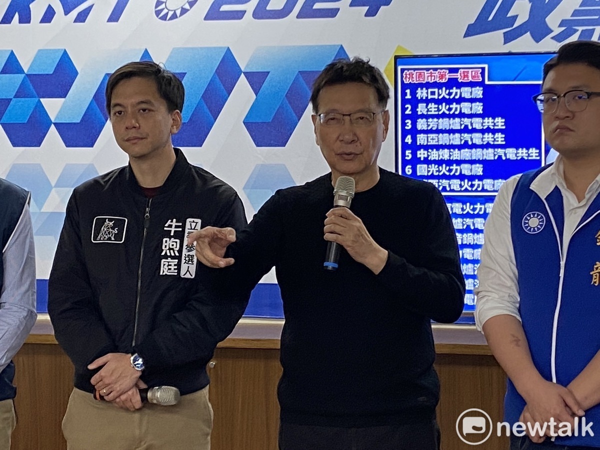 趙少康批民進黨能源錯誤，現在還以調控手段掩飾缺電問題。 圖：林昀真/攝