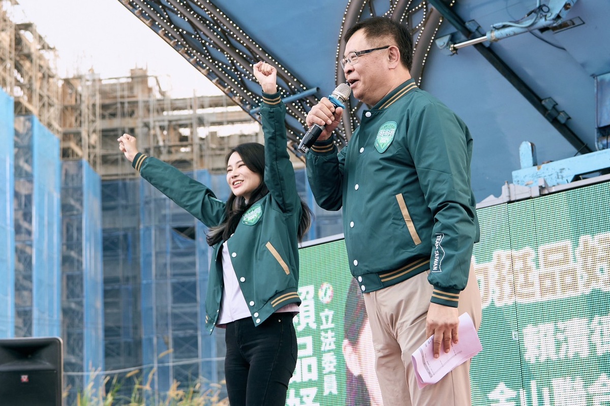 力拚連任的民進黨立委賴品妤痛斥國民黨抹黑。 圖：賴品妤辦公室提供