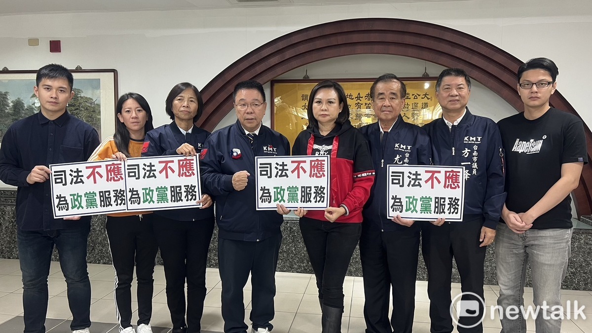 台南市議會國民黨團砲轟民進黨總統候選人賴清德，是想轉移萬里違建成「賴皮寮」的焦點，88槍擊正中新潮流太陽光電黑金靶心，涉案的民進黨前中執委郭再欽，更是賴清德本命區貪腐集團關鍵角色，外傳不法所得「錢進」總統、立委選舉。 圖：黃博郎／攝