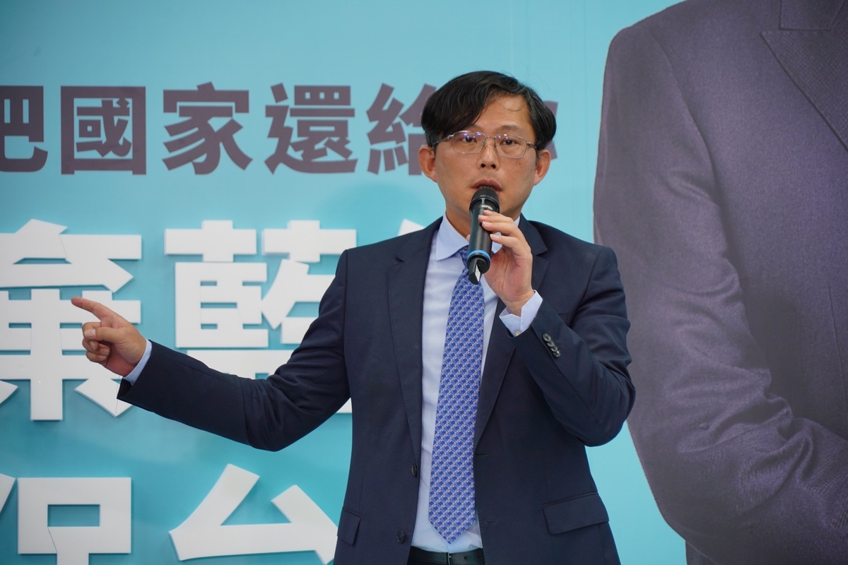 民眾黨不分區立委提名人黃國昌。 圖：民眾黨 / 提供