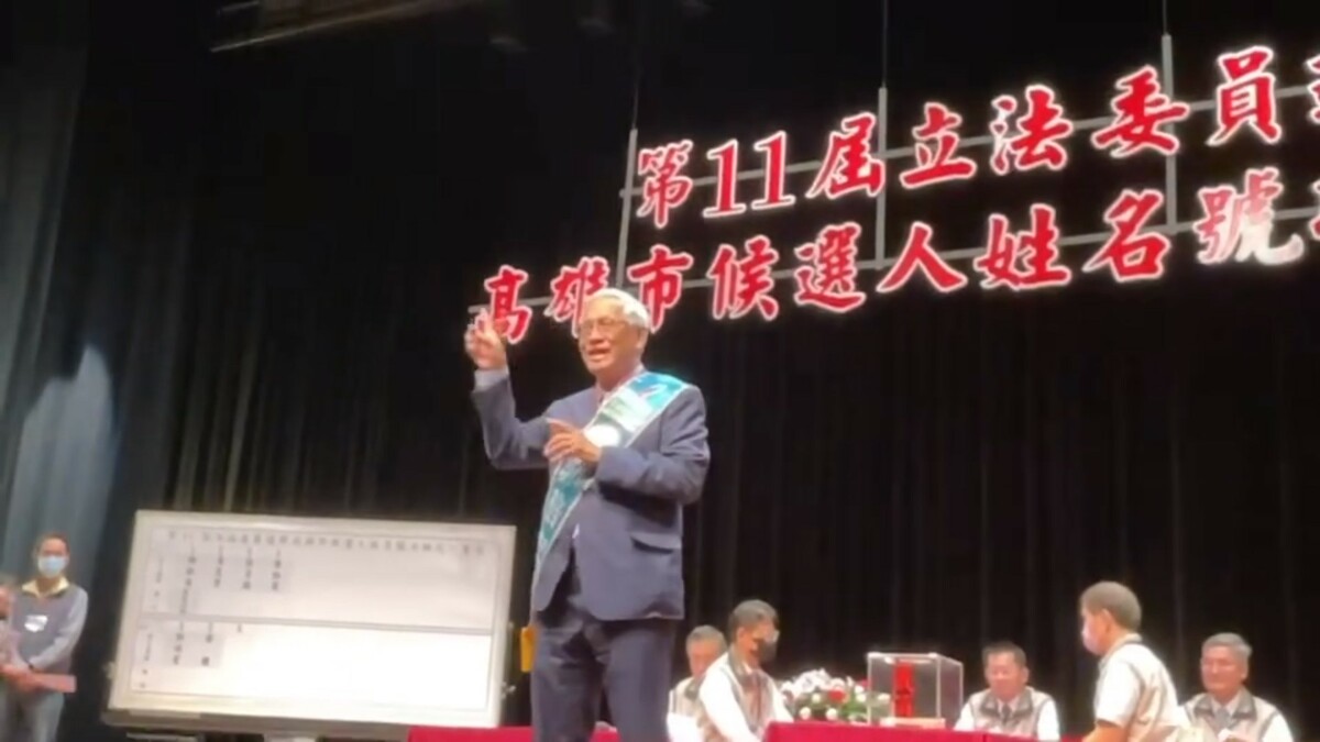 高雄市第6選區立委候選人、喜樂島聯盟主席郭倍宏。 圖：翻攝自郭倍宏臉書