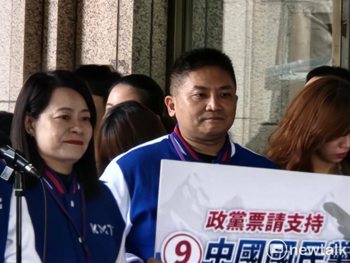 國民黨不分區提名人許宇甄（圖左）、吳宗憲（圖右）。 圖：黃建豪/攝