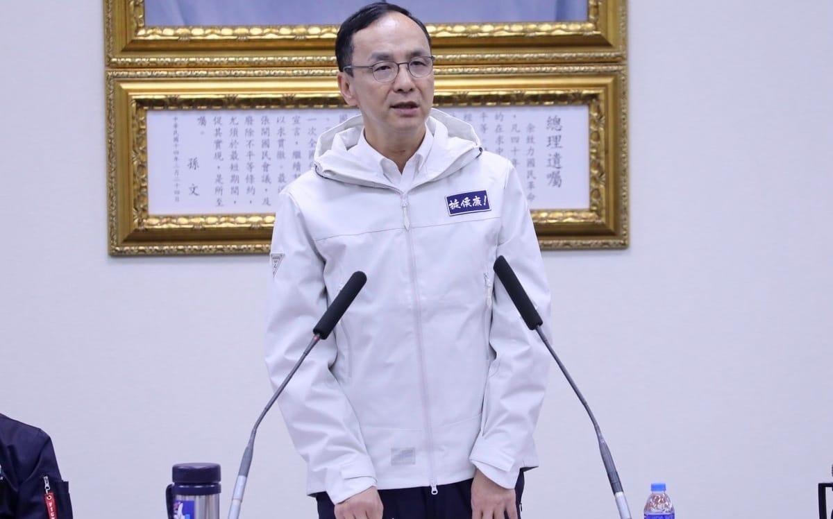 「侯康配」已經黃金交叉 朱立倫：新潮流已成全民公敵