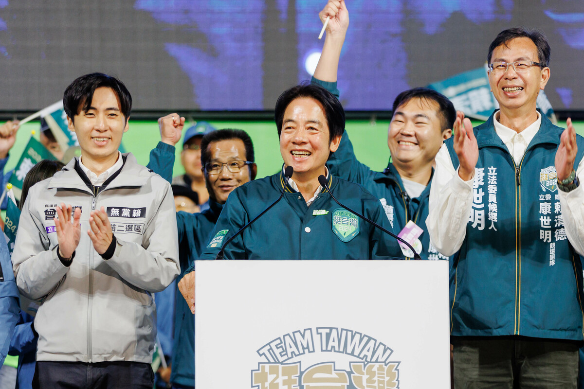 民進黨總統候選人賴清德的萬里老家屢遭攻擊。 圖：賴清德競總提供