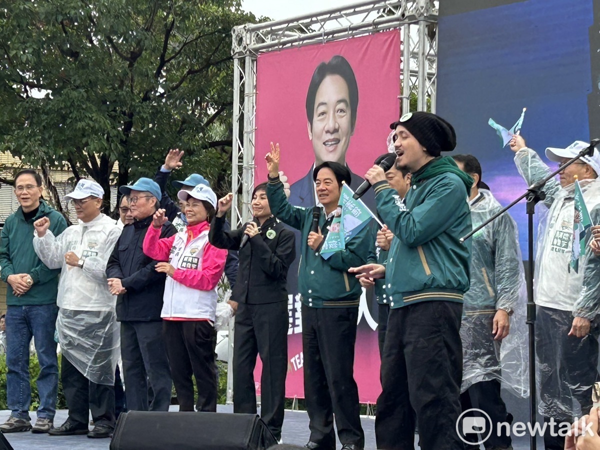 賴清德從宜蘭出發，正式啟動「環島拼圖」活動。 圖：黃宣尹攝