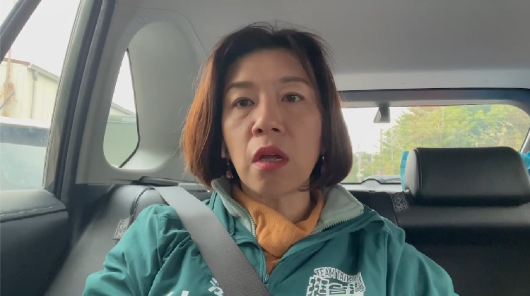 民進黨立委林靜儀針對顏寬恒今早出庭做出回應。 圖：翻攝自林靜儀提供影片