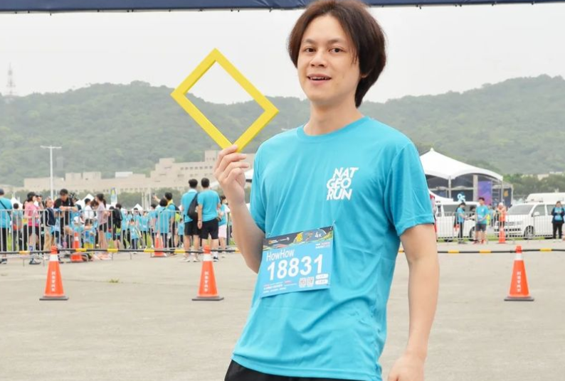 HowHow平時有練習長跑的習慣。 圖：翻攝自HowHow IG