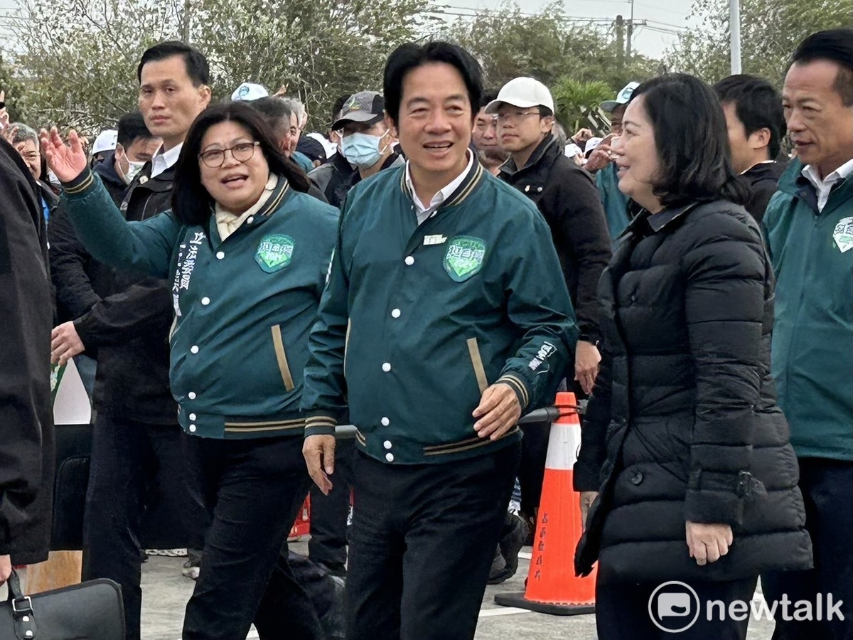 賴清德赴嘉義縣進行環島拼圖造勢活動。 圖：黃宣尹攝