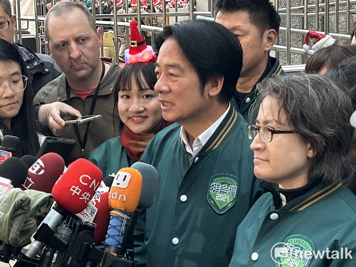 面對藍白陣營猛攻，賴清德惦記萬里老家居民的心情。 圖：黃宣尹攝