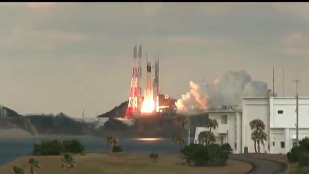 日本2017年發射國防通訊衛星Kirameki-2/DSN-2。 圖：翻攝「X」@BooLee7