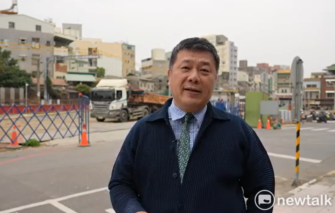台南應用科技大學國際企業經營系暨碩士班教授熊正一認為，南鐵地下化是台南市百年以來最重大的建設。 圖：黃宣尹攝
