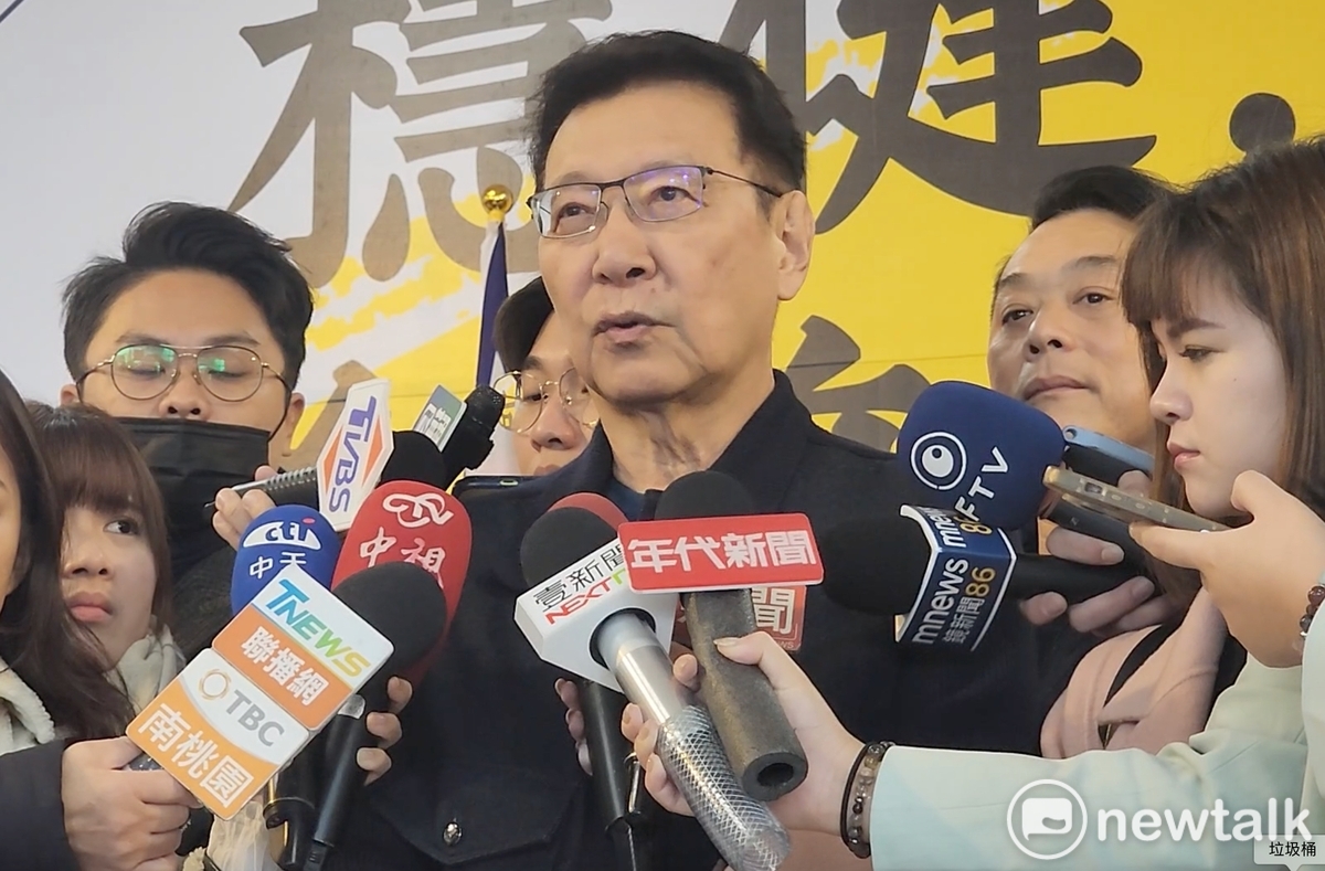 趙少康提議如果大家認為凱旋苑租金貴，可以抵制不租，由市場機制決定租金高低。 圖：林昀真/攝(資料照)