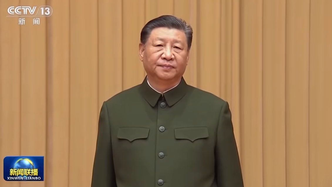 中共總書記、中央軍委主席習近平。 圖：翻攝自央視新聞聯播（資料照）