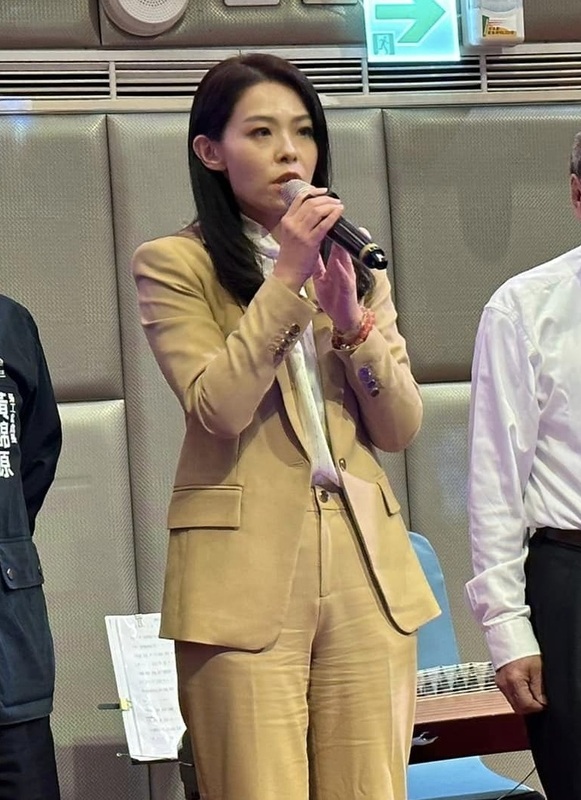 新竹市長高虹安。 圖：翻攝自高虹安臉書