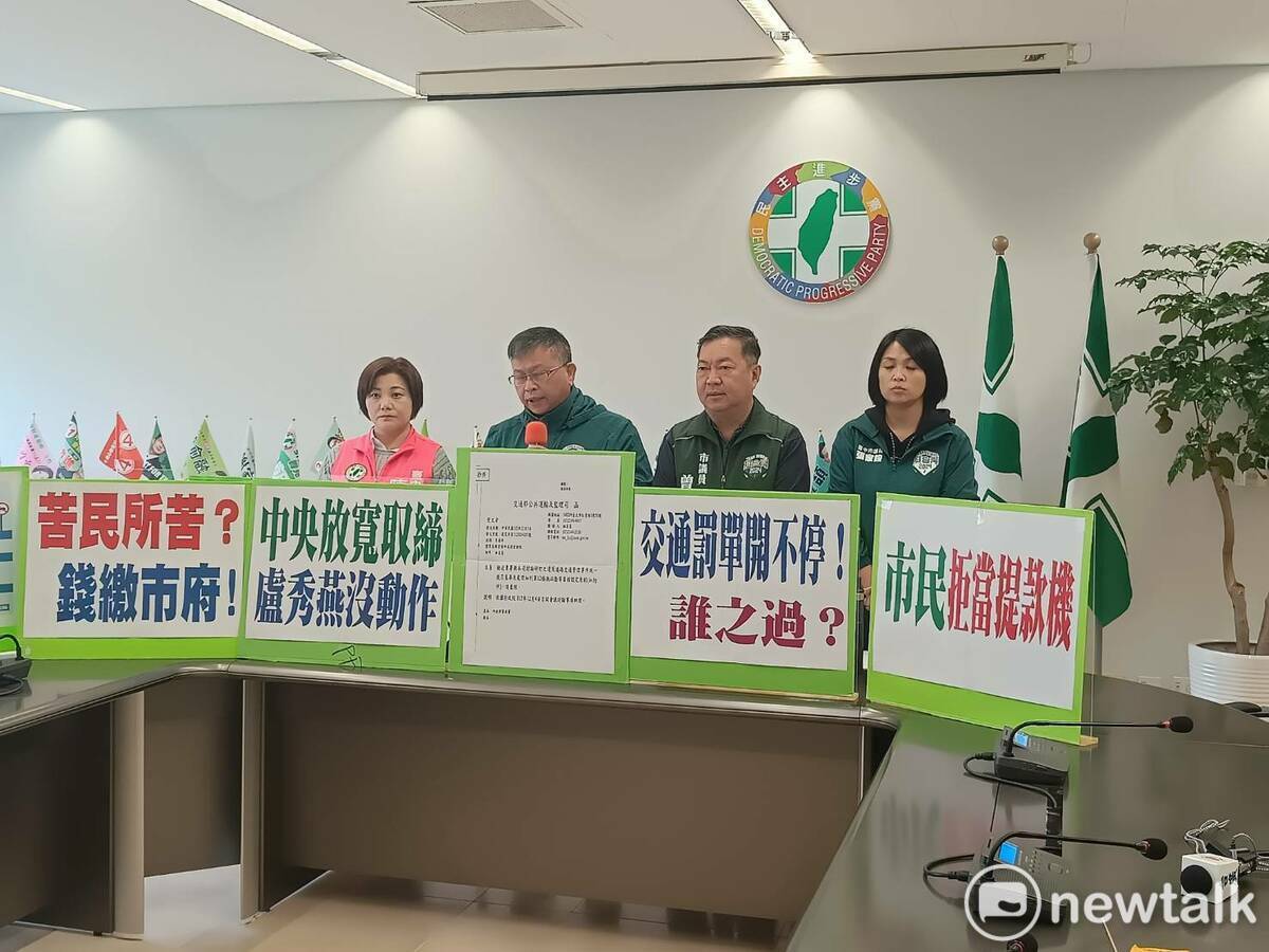 民進黨批評 「是不是因為選舉快到了，盧秀燕消極不作為，要製造台中市民與中央政府的對立？」 唐復年/攝