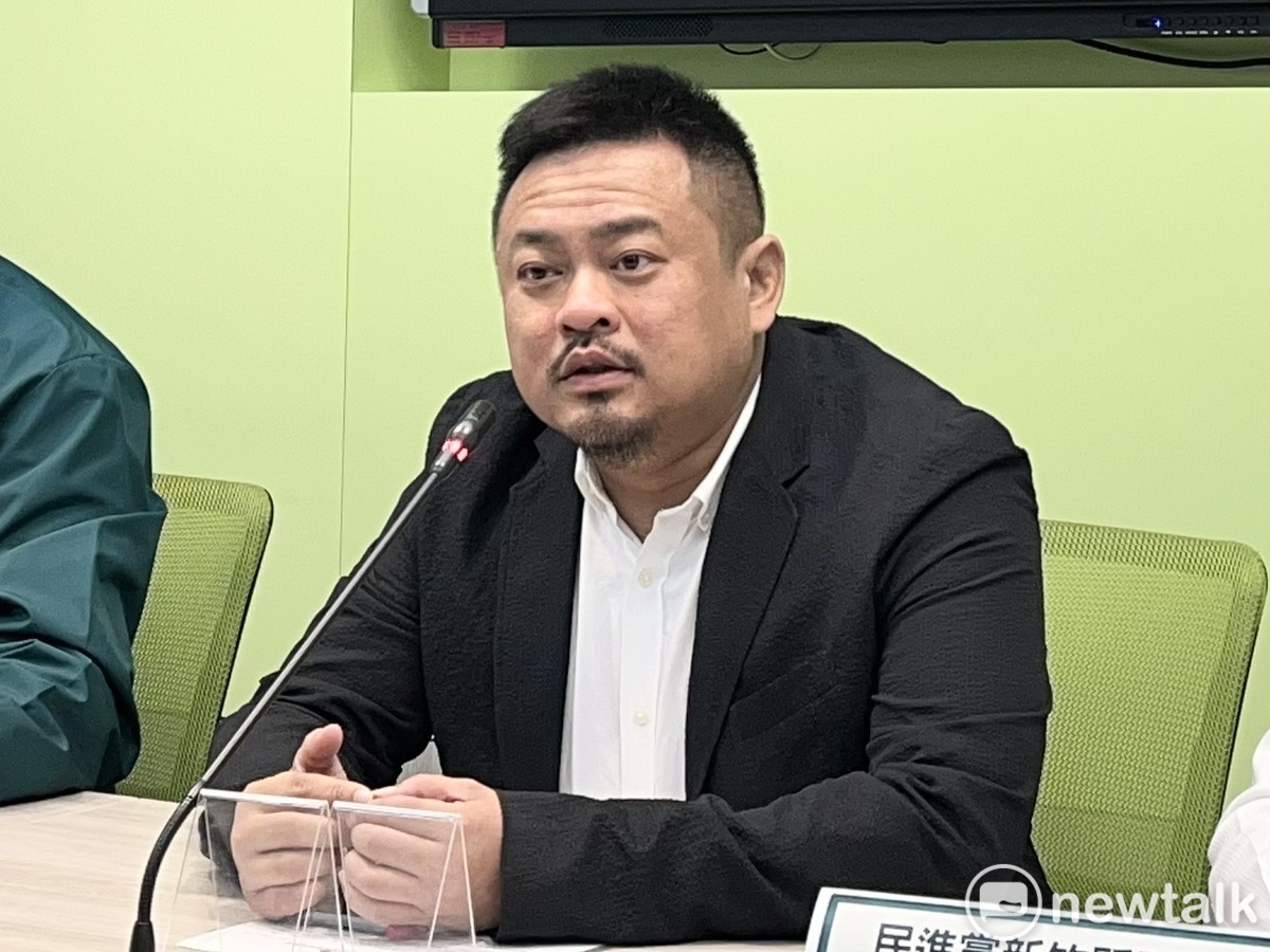 民進黨立院黨團副書記長洪申翰強調，五月天被中國施壓是長期依賴中國所致。 圖：金大鈞/攝（資料照）
