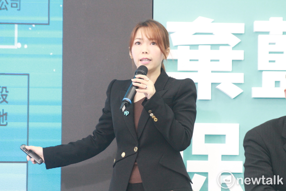 民眾黨總統候選人柯文哲競選辦公室發言人陳智菡。 圖：周煊惠 / 攝（資料照）