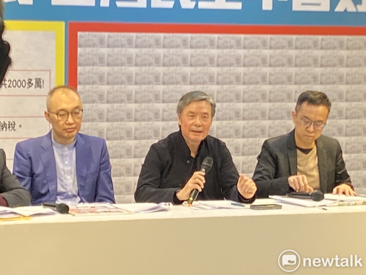 侯友宜競辦27日針對凱旋苑租金爭議召開記者會說明。 圖：林昀真/攝（資料照）