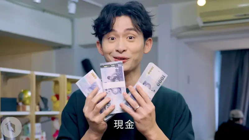 知名喜劇演員曾博恩，日前拍攝一部給外送員5萬小費的溫馨影片，不料後續劇情出現大逆轉。 （圖/YT@曾博恩）