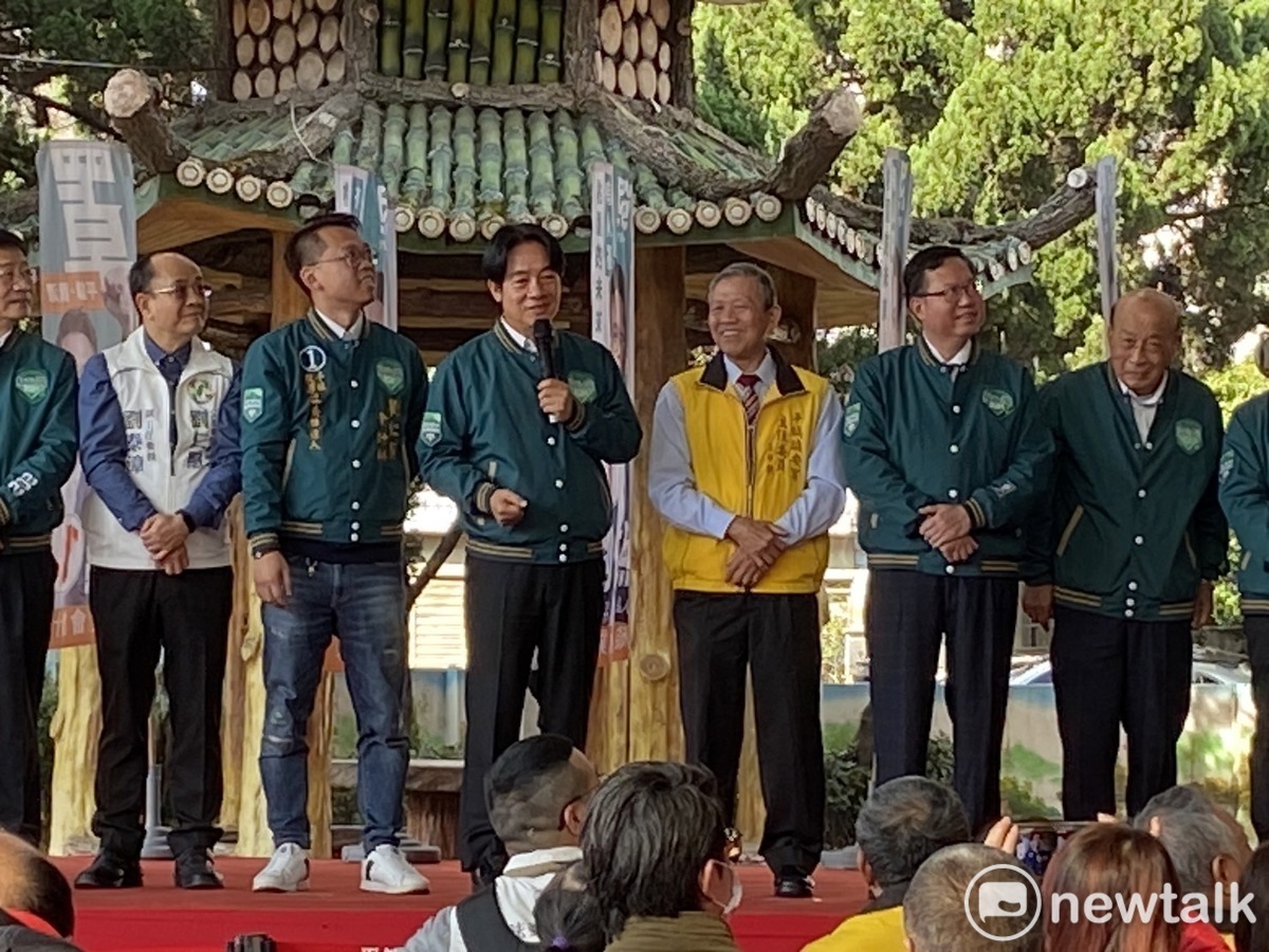 賴清德表示，自己支持公開高端疫苗採購合約立場不會改變，強調人民有知的權利。 圖：林昀真/攝