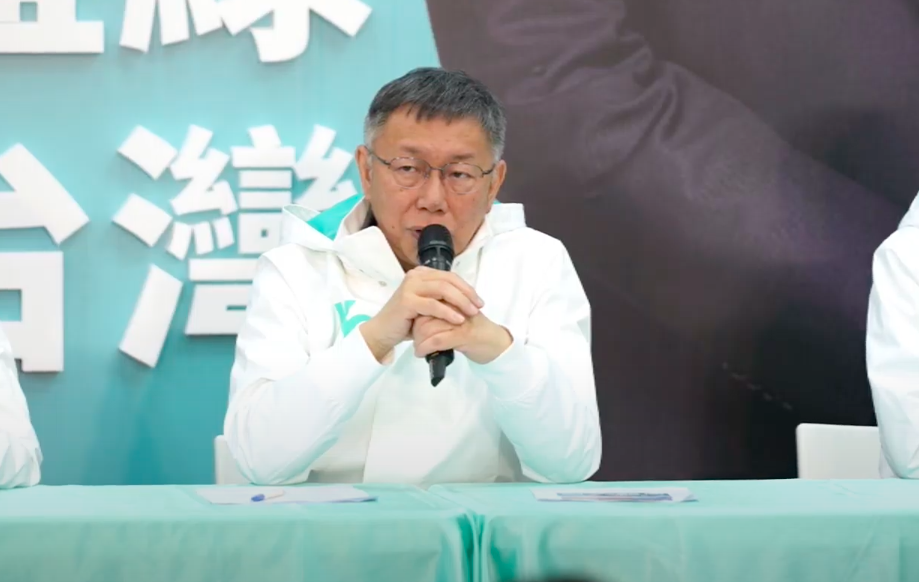 柯文哲談棄侯保柯：科學數據會說話 藍會投給白