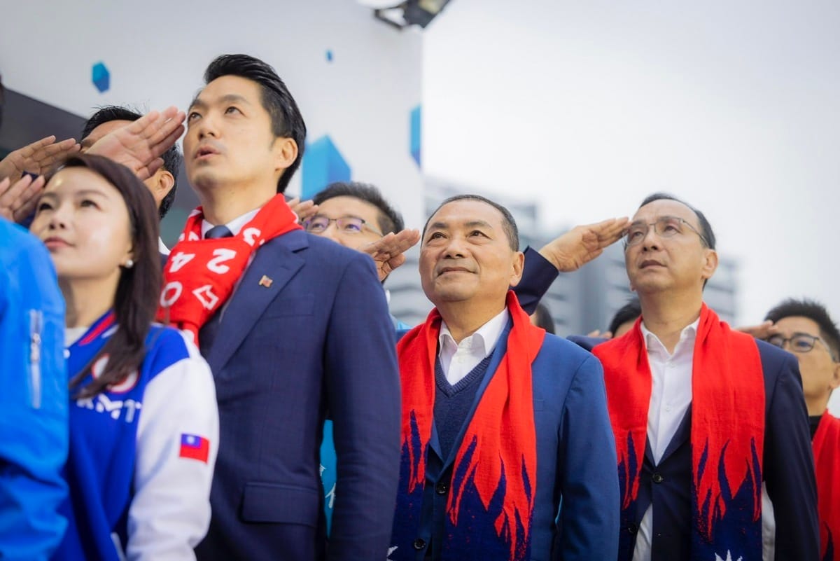 國民黨總統候選人侯友宜回應習近平的統一論。 圖：侯友宜競選辦公室/提供